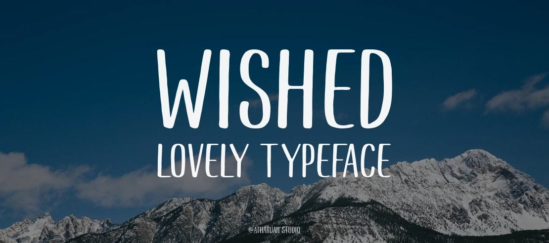 Wished Lovely Font