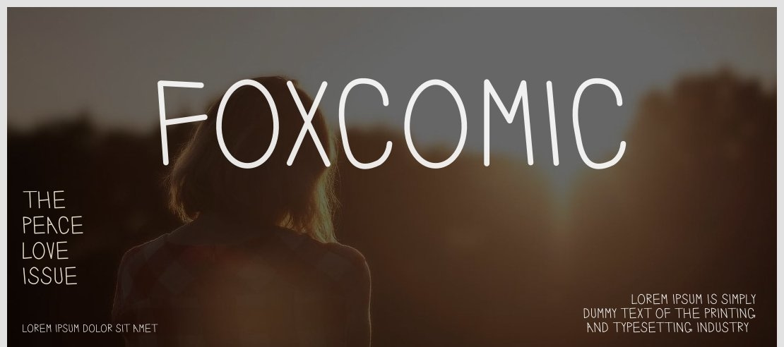 Foxcomic Font