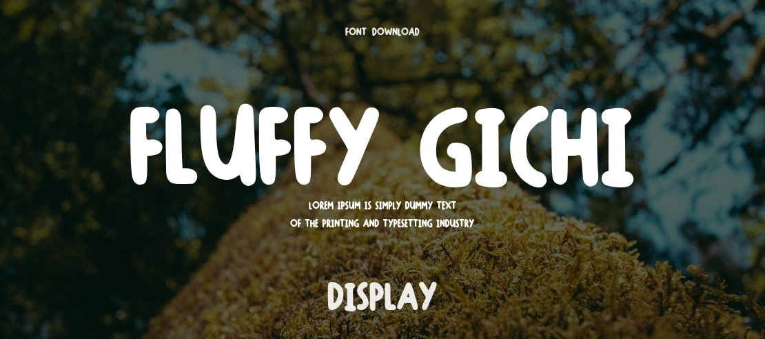 Fluffy Gichi Font