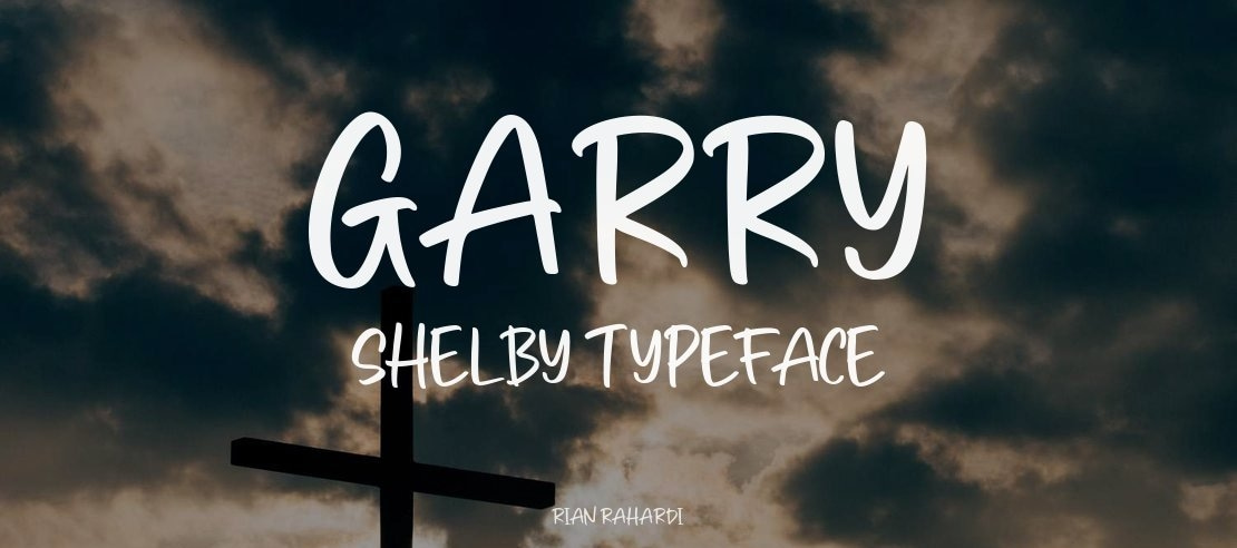 Garry Shelby Font Family