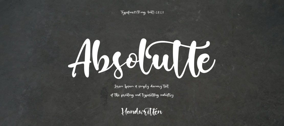 Absolutte Font