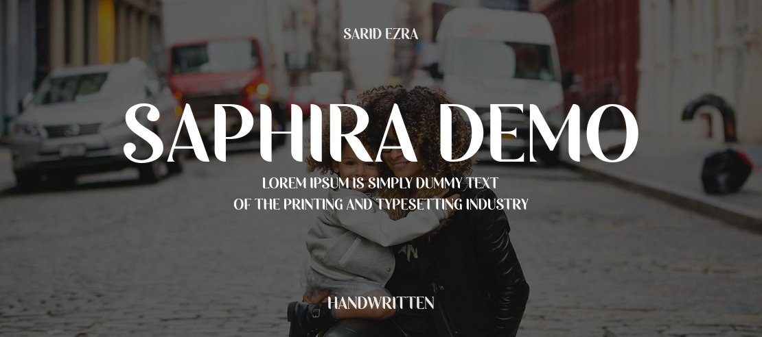 Saphira DEMO Font