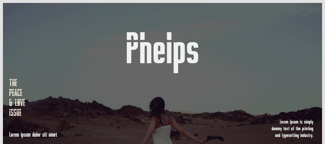 Phelps Font Family