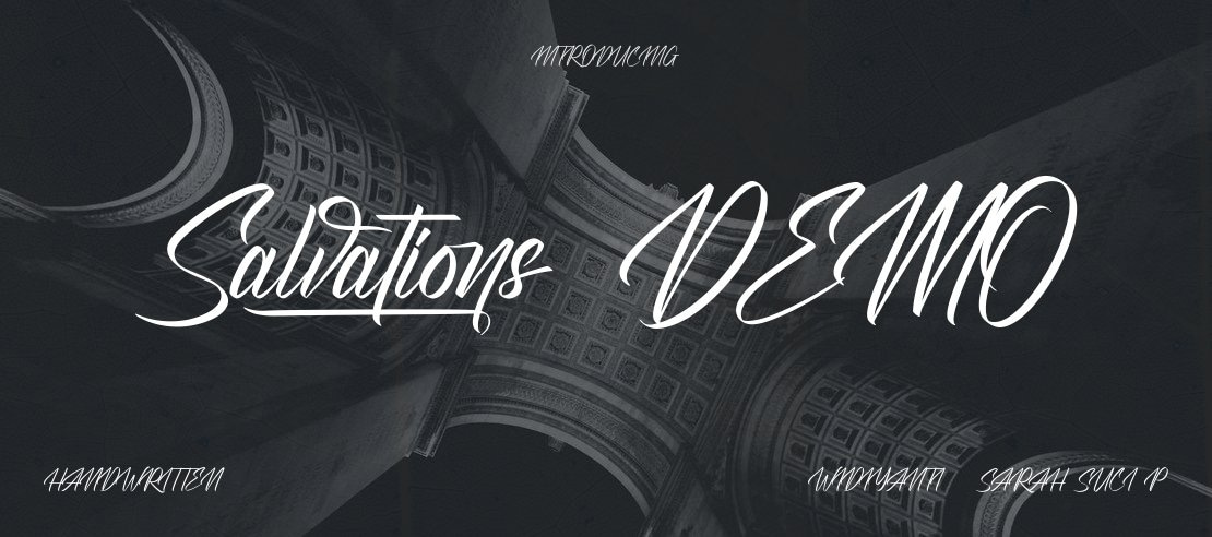 Salvations Demo Font