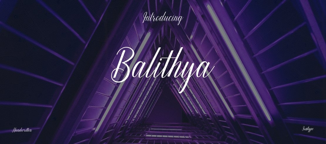 Balithya Font