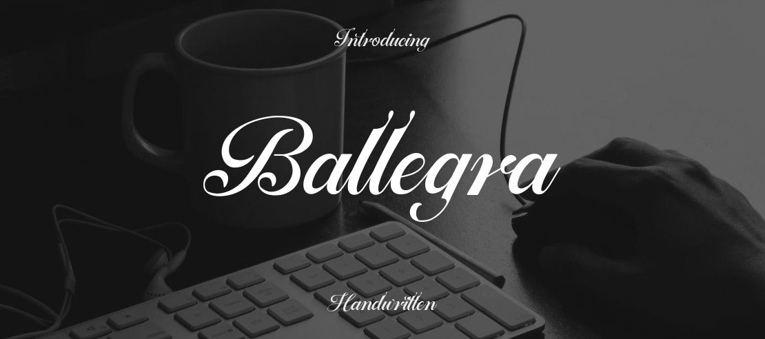 Ballegra Font