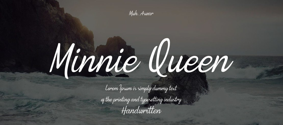 Minnie Queen Font