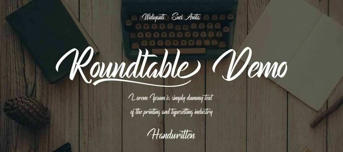 Roundtable Demo Font