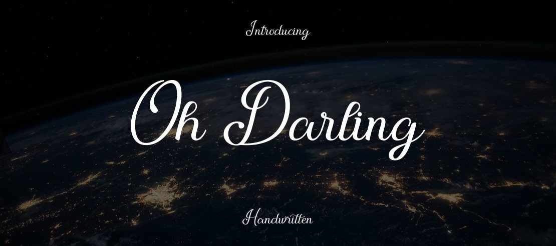 Oh Darling Font