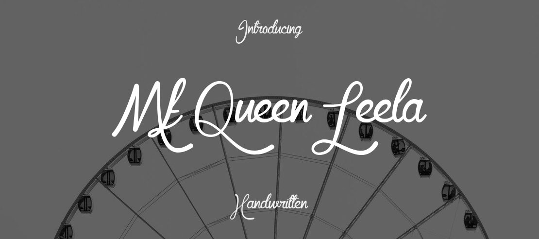 Mf Queen Leela Font