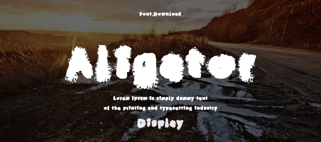 Aligator Font