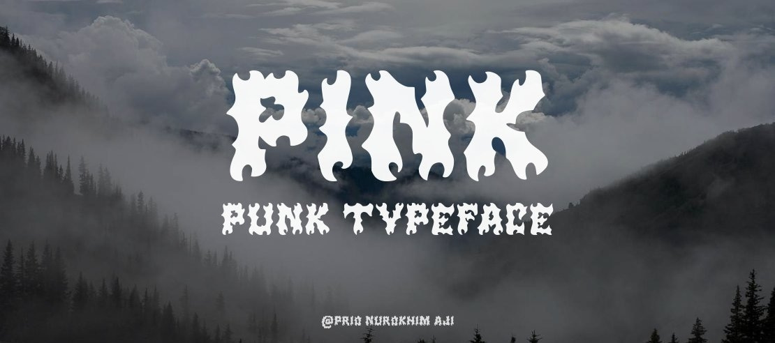 Pink Punk Font