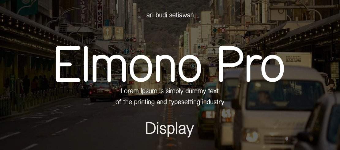 Elmono Pro Font