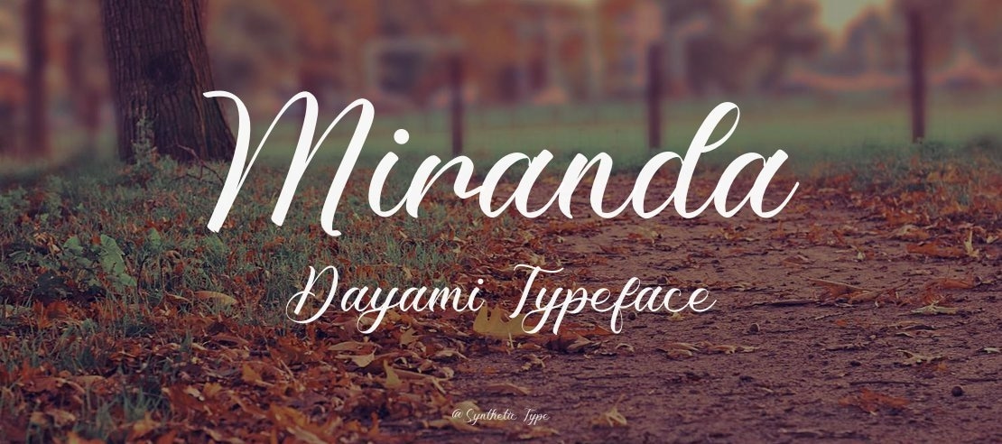 Miranda Dayami Font