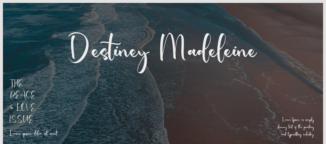 Destiney Madeleine Font