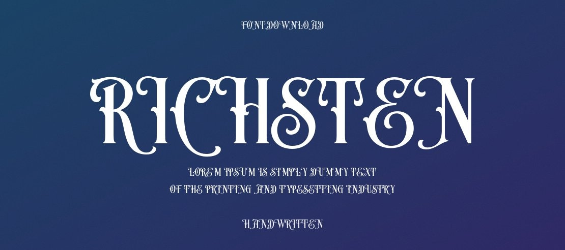 Richsten Font