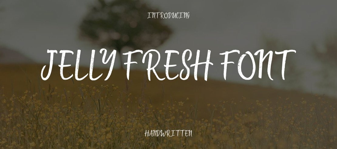 Jelly Fresh Font