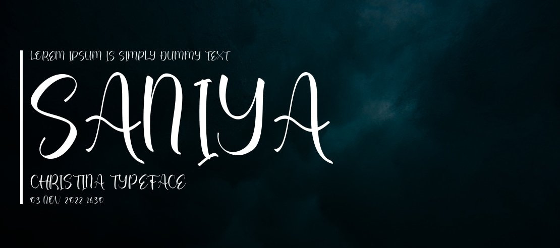 Saniya Christina Font