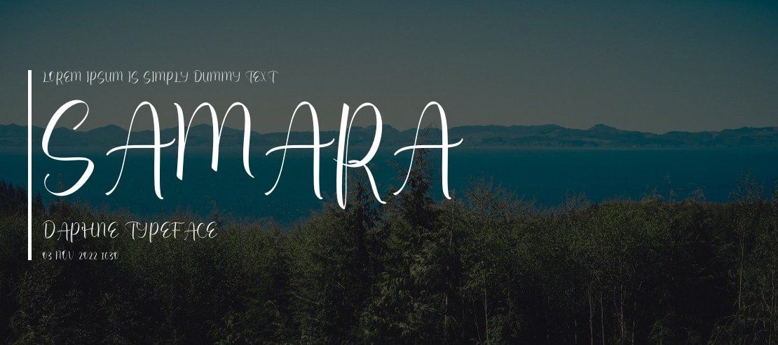 Samara Daphne Font