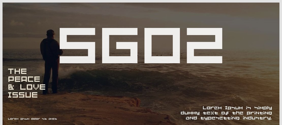 SG02 Font