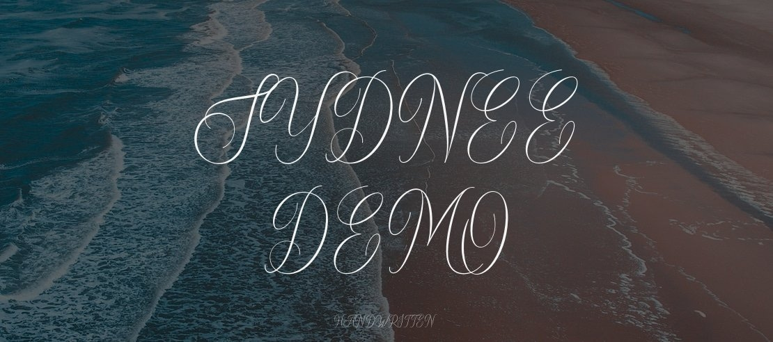 Sydnee Demo Font