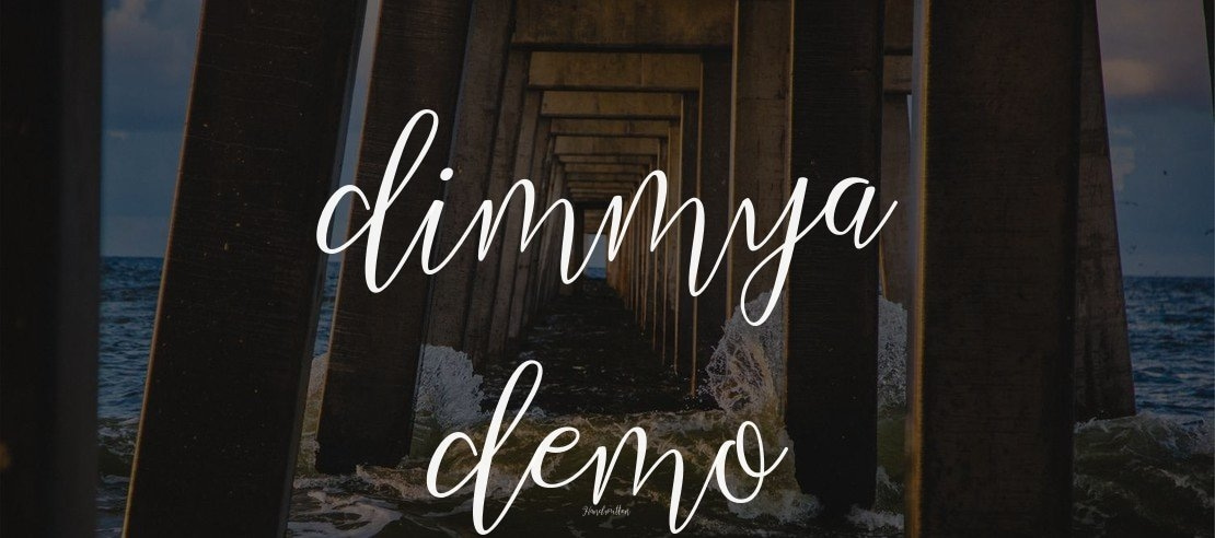 dimmya demo Font