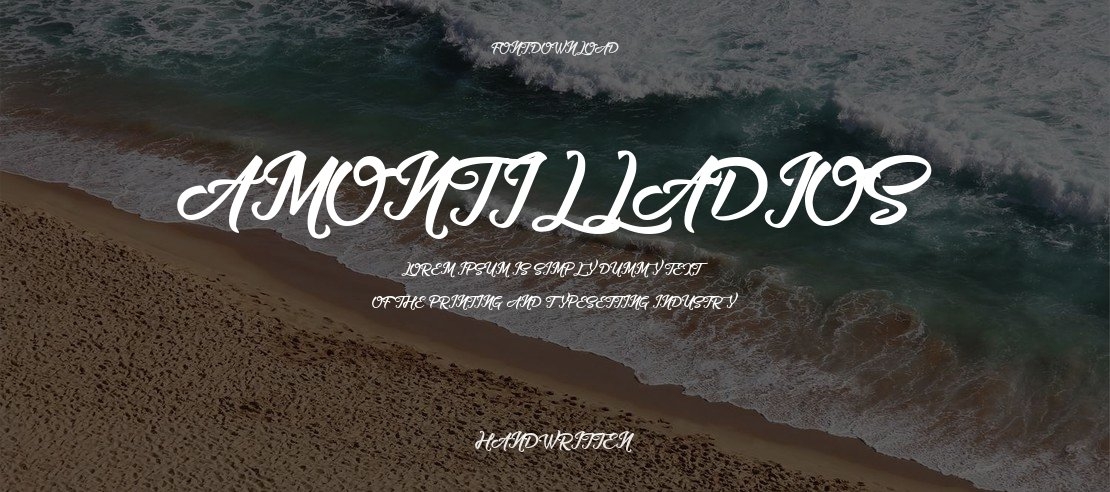 Amontilladios Font