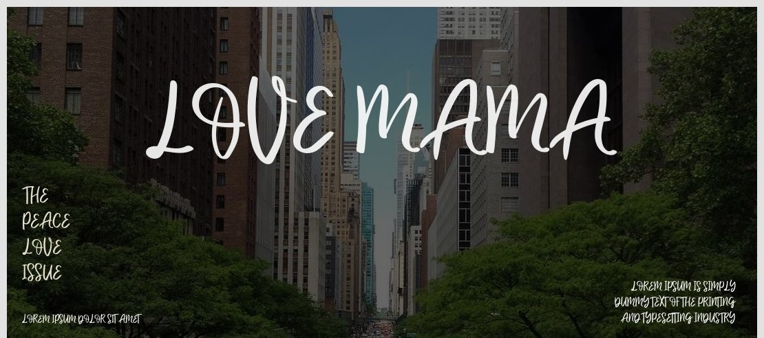 Love Mama Font