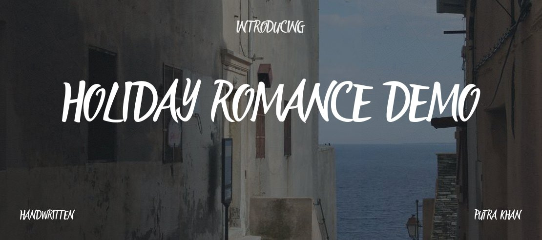 Holiday Romance Demo Font