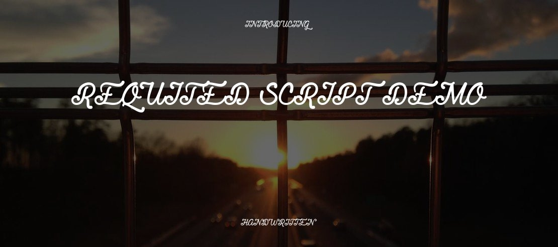 Requited Script Demo Font