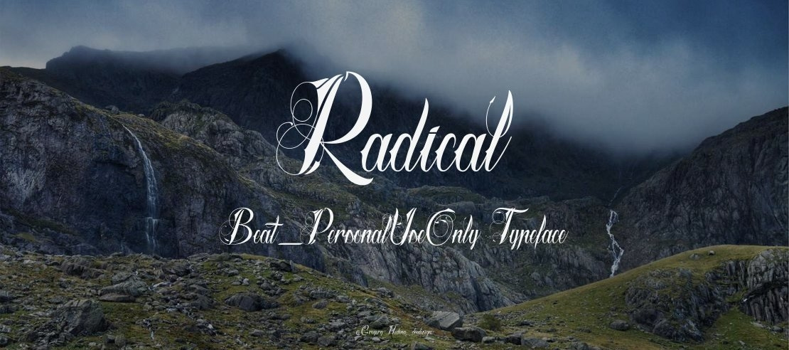Radical Beat_PersonalUseOnly Font