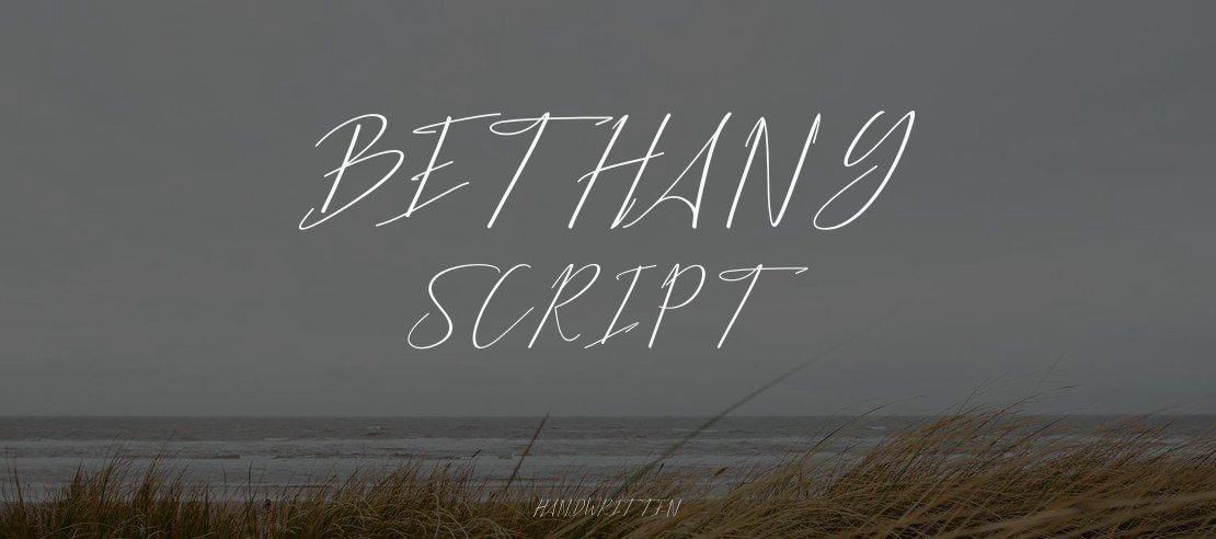 Bethany Script Font