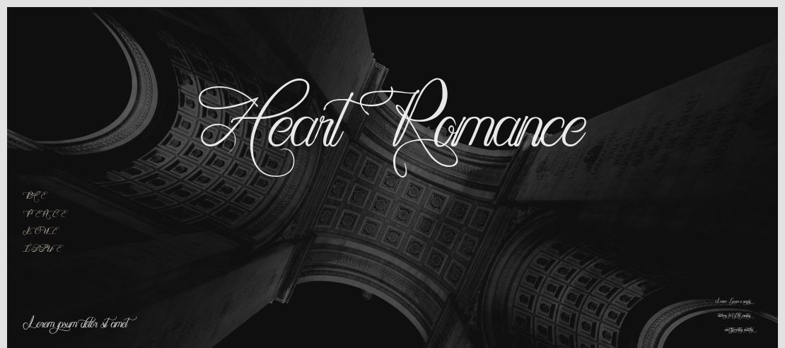 Heart Romance Font