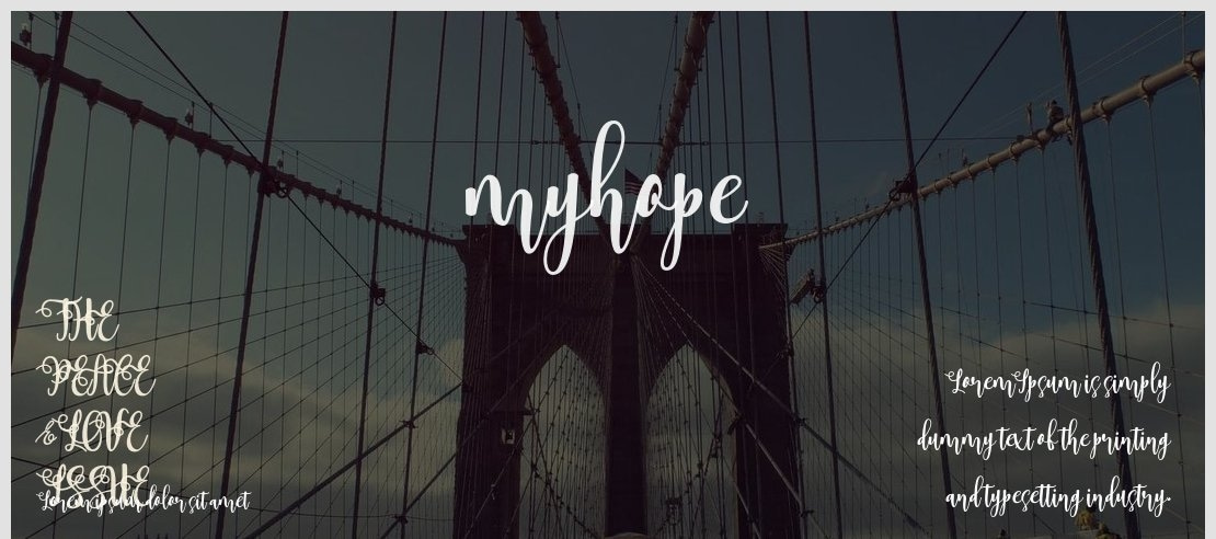 myhope Font