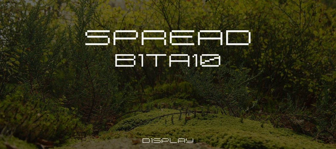Spread BitA10 Font