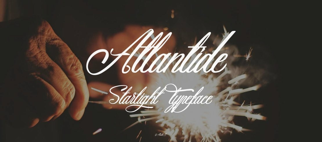Atlantide Starlight Font