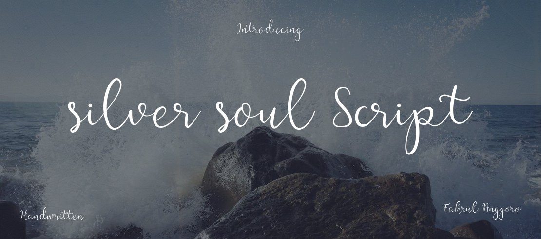 silver soul Script Font