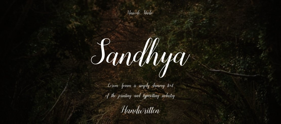 Sandhya Font