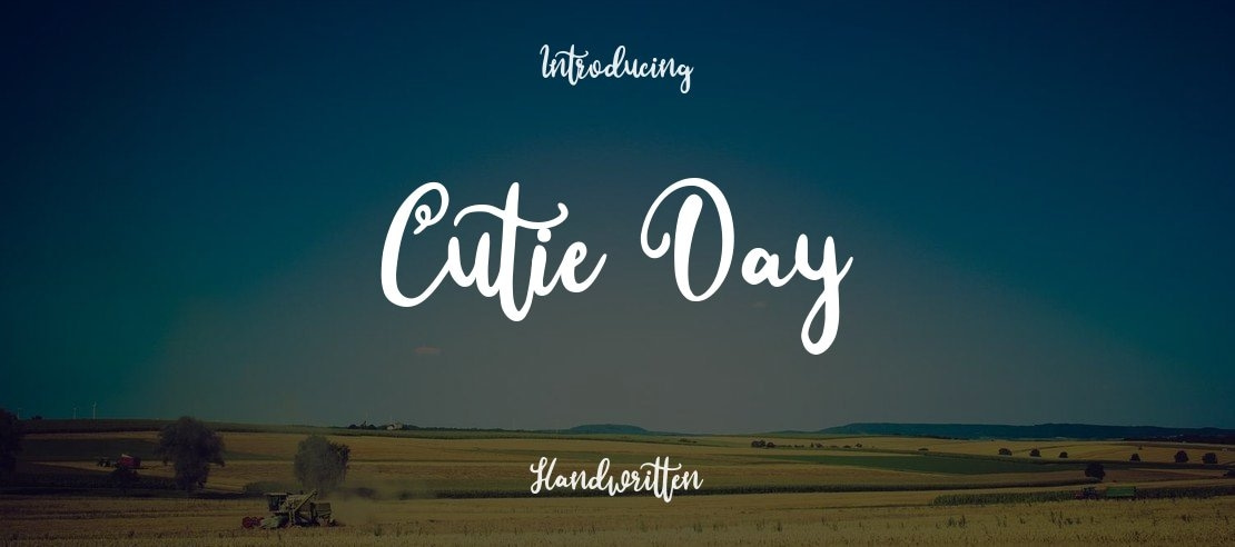 Cutie Day Font