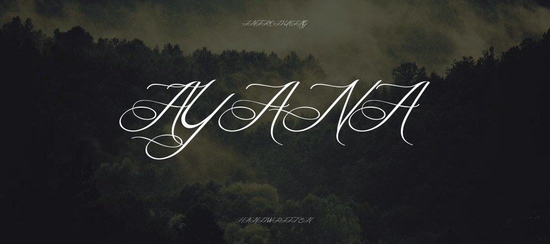 Ayana Font