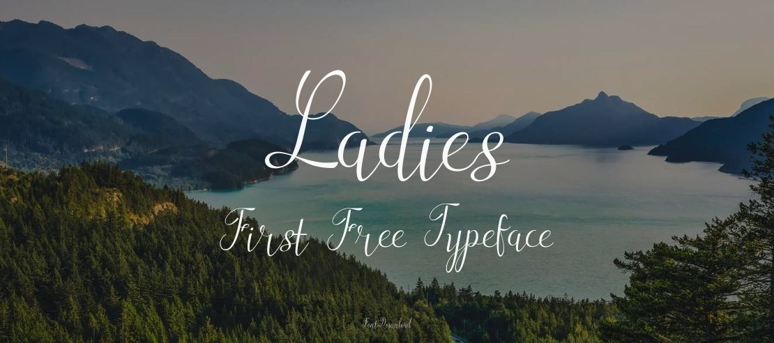 Ladies First Free Font