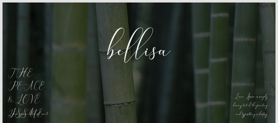 bellisa Font