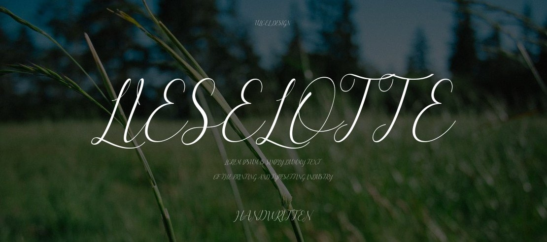 lieselotte Font