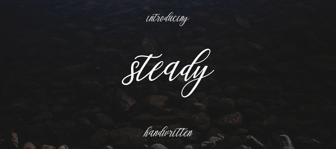 Steady Font