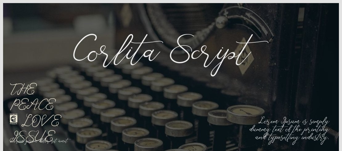 Corlita Script Font