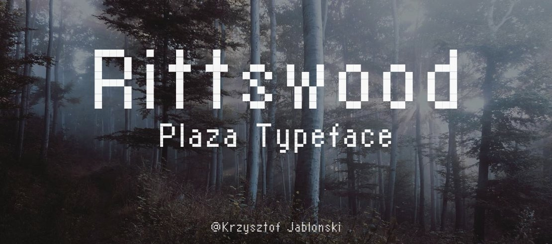 Rittswood Plaza Font