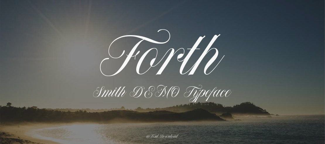 Forth Smith DEMO Font