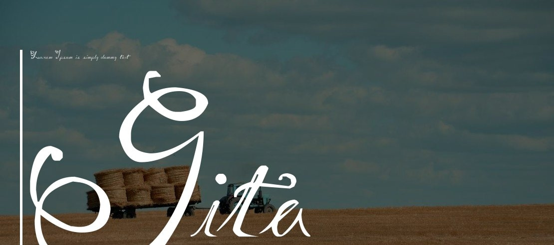 Gita Script Font