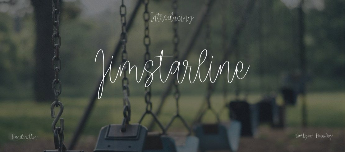 Jimstarline Font