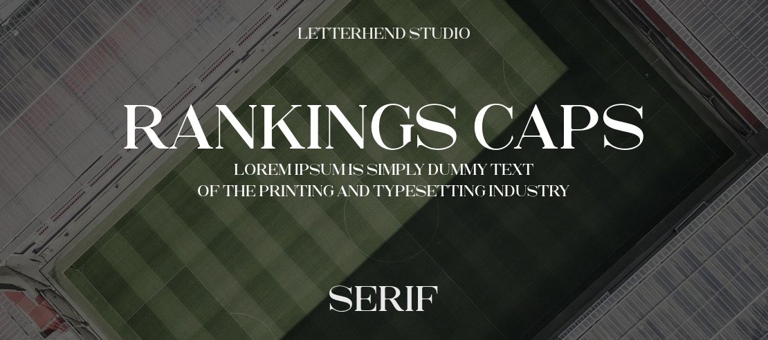 Rankings Caps Font